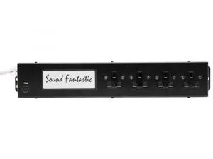 Sound Fantastic 4 Way 13A Unswitched Socket RFI Filtered Earthline Choke Transient Supressor Hi-Fi Audio PDU PDU Online