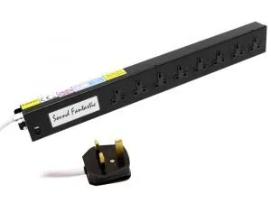 Sound Fantastic 8 Way 13A Unswitched Socket RFI Filtered Earthline Choke Transient Supressor Hi-Fi Audio PDU PDU Online